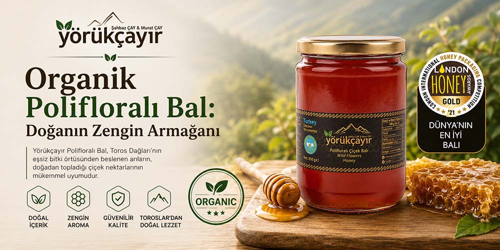Polifloralı bal