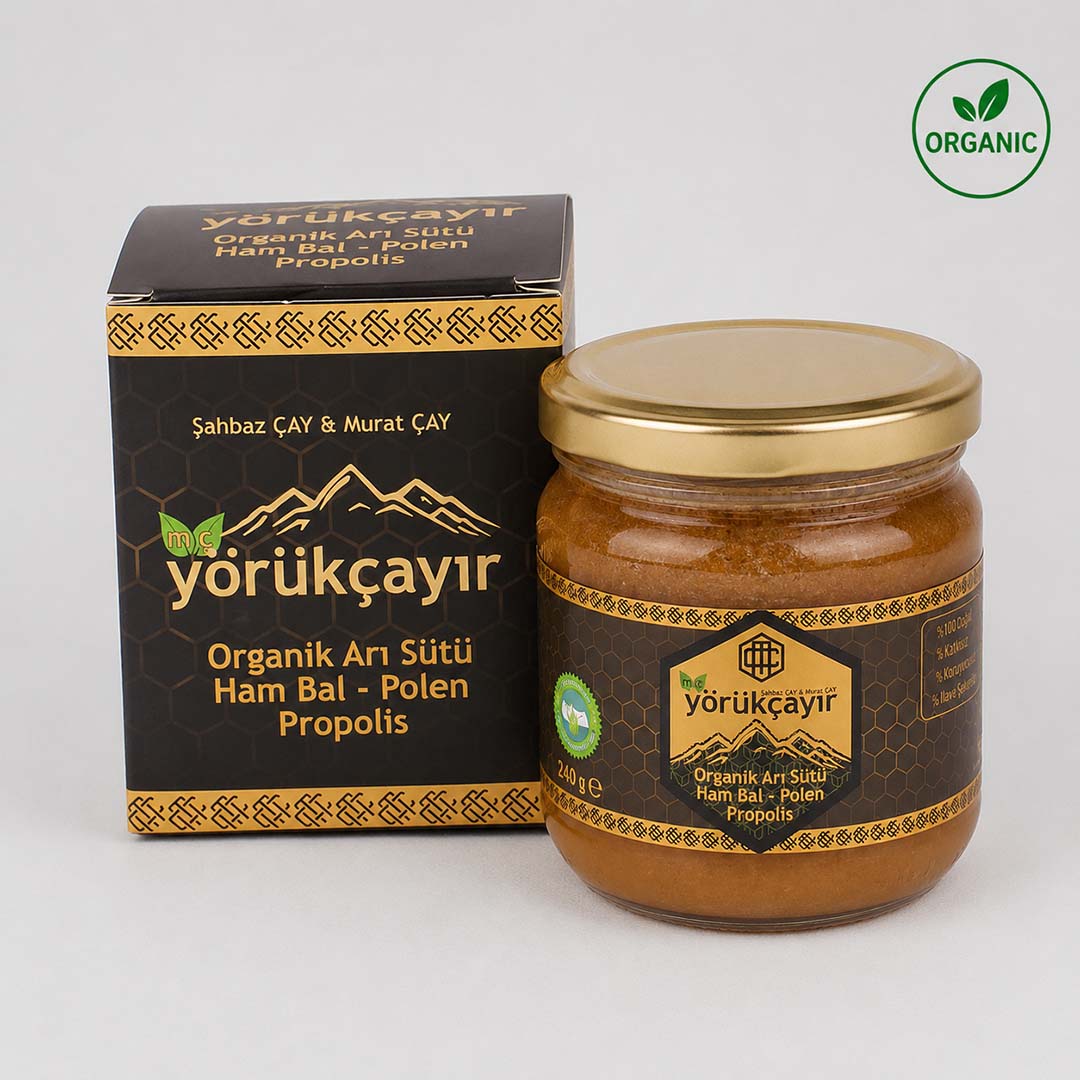 Yörükçayır organik arı ürünleri karışımları
