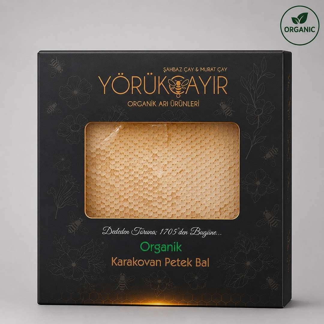 Yörükçayır organik karakovan petek balı çeşitleri