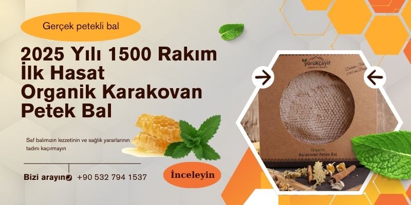 Organik Karakovan Petek Bal 1550 Rakım