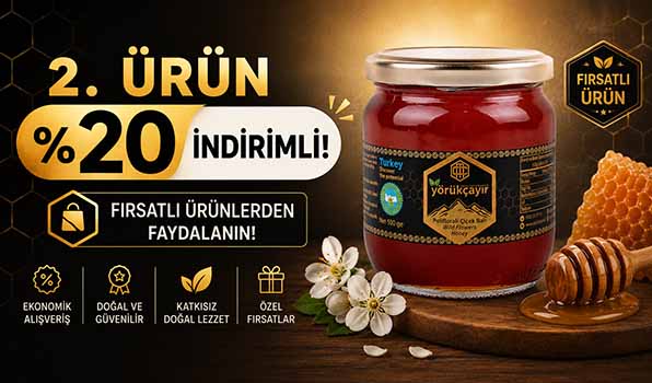 2 nci ürün %20 indirimli