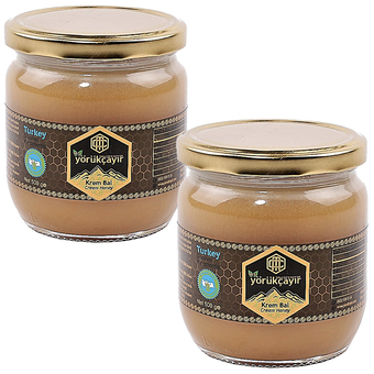 Yörükçayır organik krem bal  2 x 500 gr