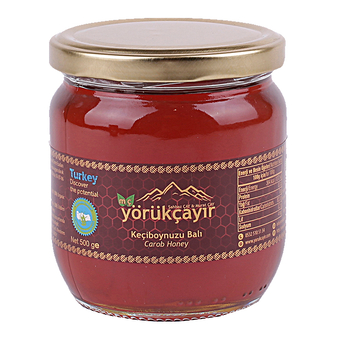 Yörükçayır organik keçiboynuzu balı 500 gr