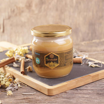 Yörükçayır organik krem bal  2 x 500 gr