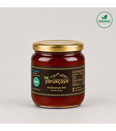 Yörükçayır Organik Keçiboynuzu Balı 500 g