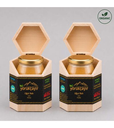 örükçayır organik oğul balı 2 x 450 gr