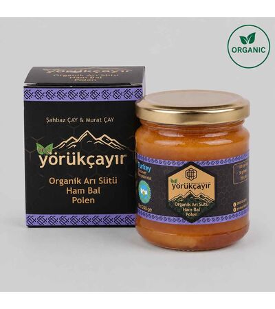 Yörükçayır Organik Arı Sütü Bal Polen Karışım