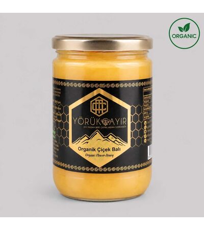 Yörükçayır Organik Ham Çiçek Balı 850g
