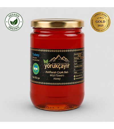 Yörükçayır Organik Polifloralı Bal 850g