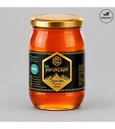 Yörükçayır Organik Çiçek Balı 450 g