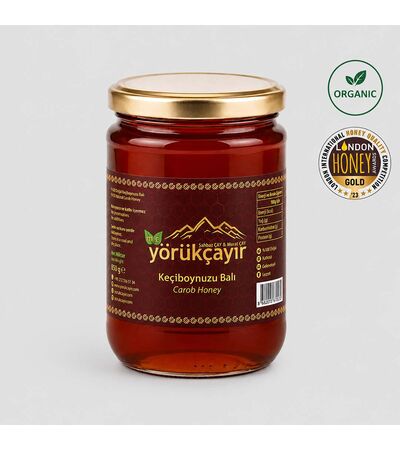 Yörükçayır Organik Keçiboynuzu Balı 850 g