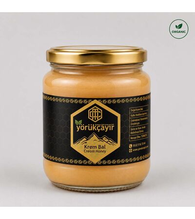 Yörükçayır Organik Krem Bal 500 g