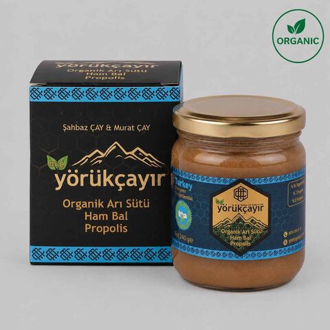 Yörükçayır Organik Arı Sütü Bal Propolis Karışım