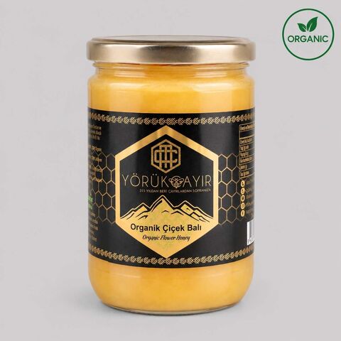 Yörükçayır Organik Ham Çiçek Balı 850g